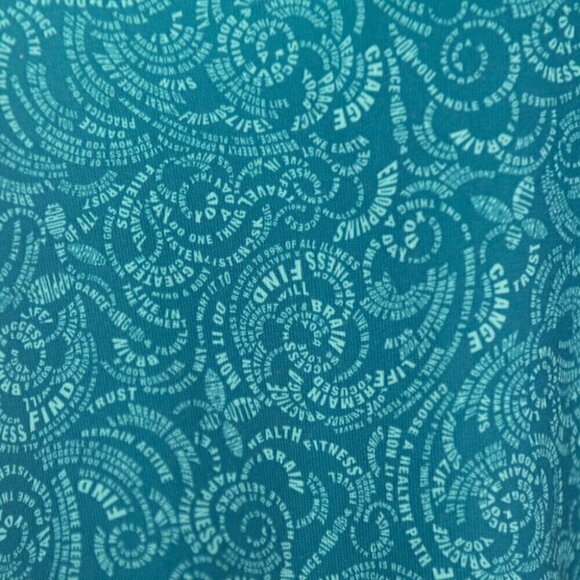 Lululemon Cool Racerback Foli Manifesto  Bali Breeze Tofino Teal | 4 - Picture 4 of 8